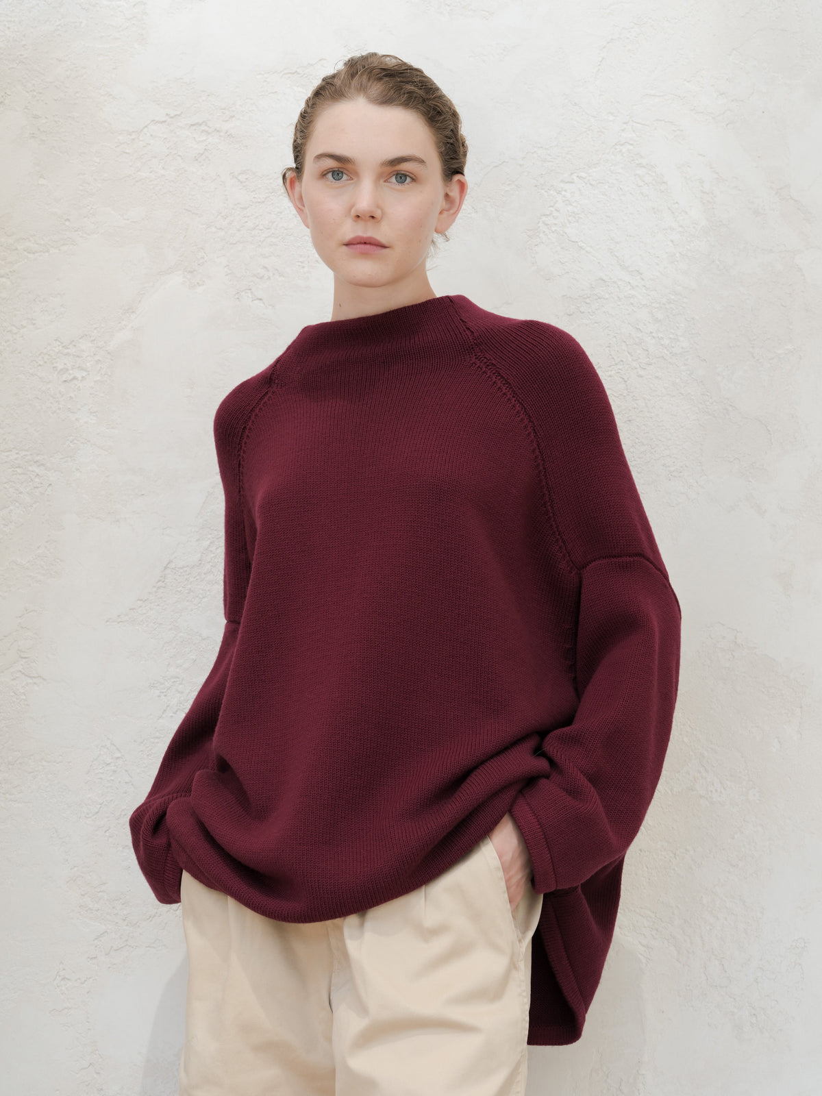 Extra Fine Merino Volcano Sweater