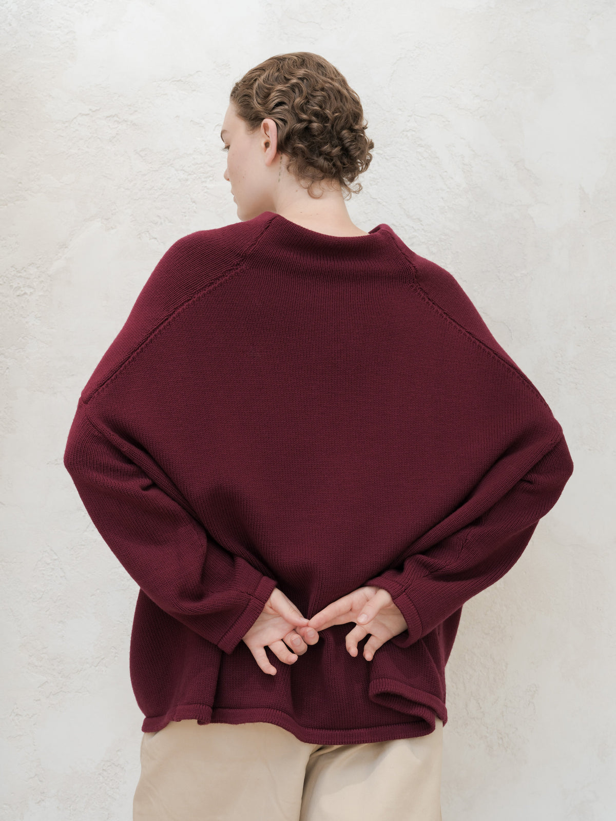 Extra Fine Merino Volcano Sweater