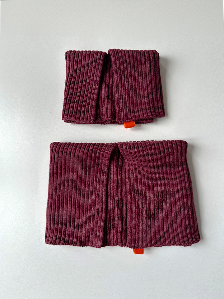 Andrea – Set Collo in Lana Adult & Baby