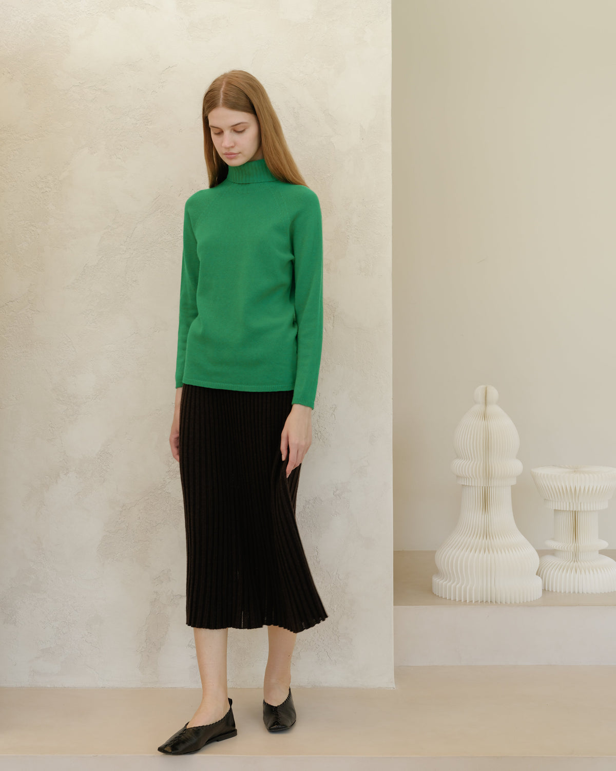 Gonna Traforata in Misto Cashmere