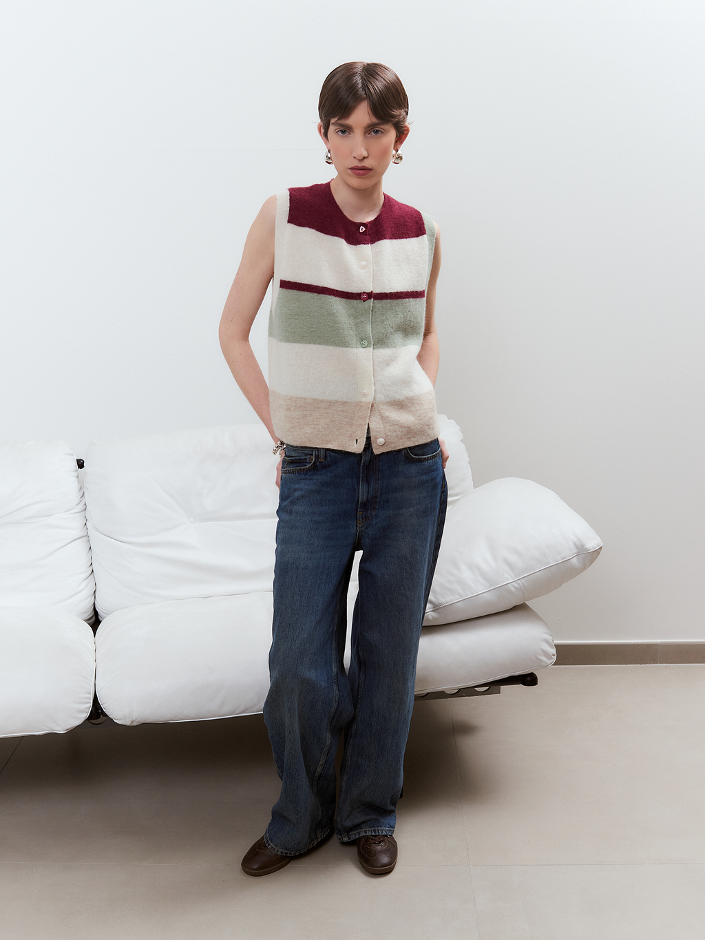 Gloria – Gilet Maxi Multicolor – Tenné by Antoniaerre | DOMIRA