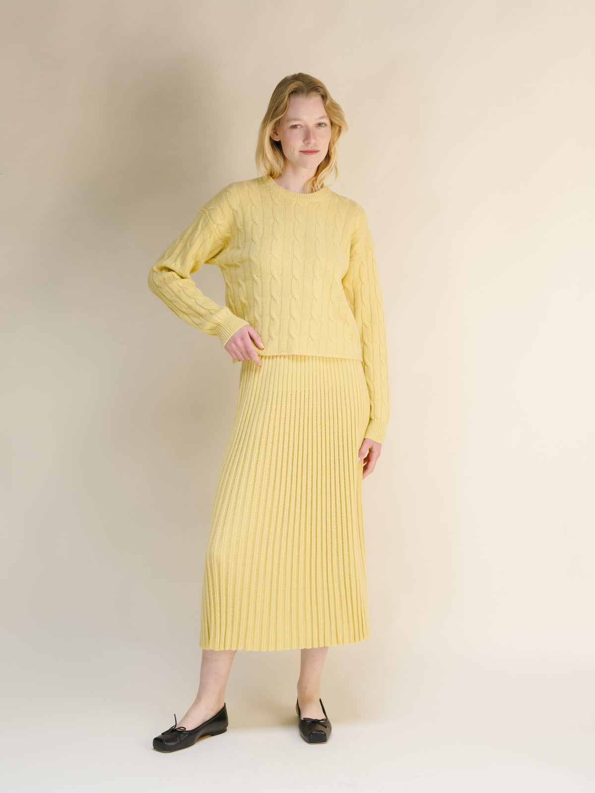 Gonna Traforata in Misto Cashmere