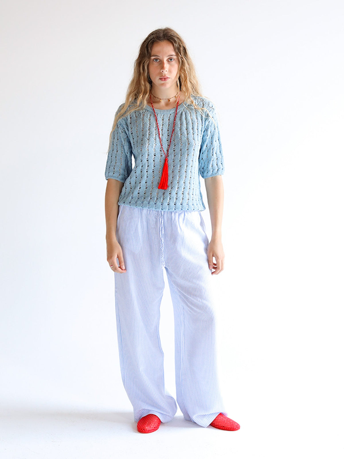 Ruth – Maglia Punto Corda – Tenné by Antoniaerre | DOMIRA