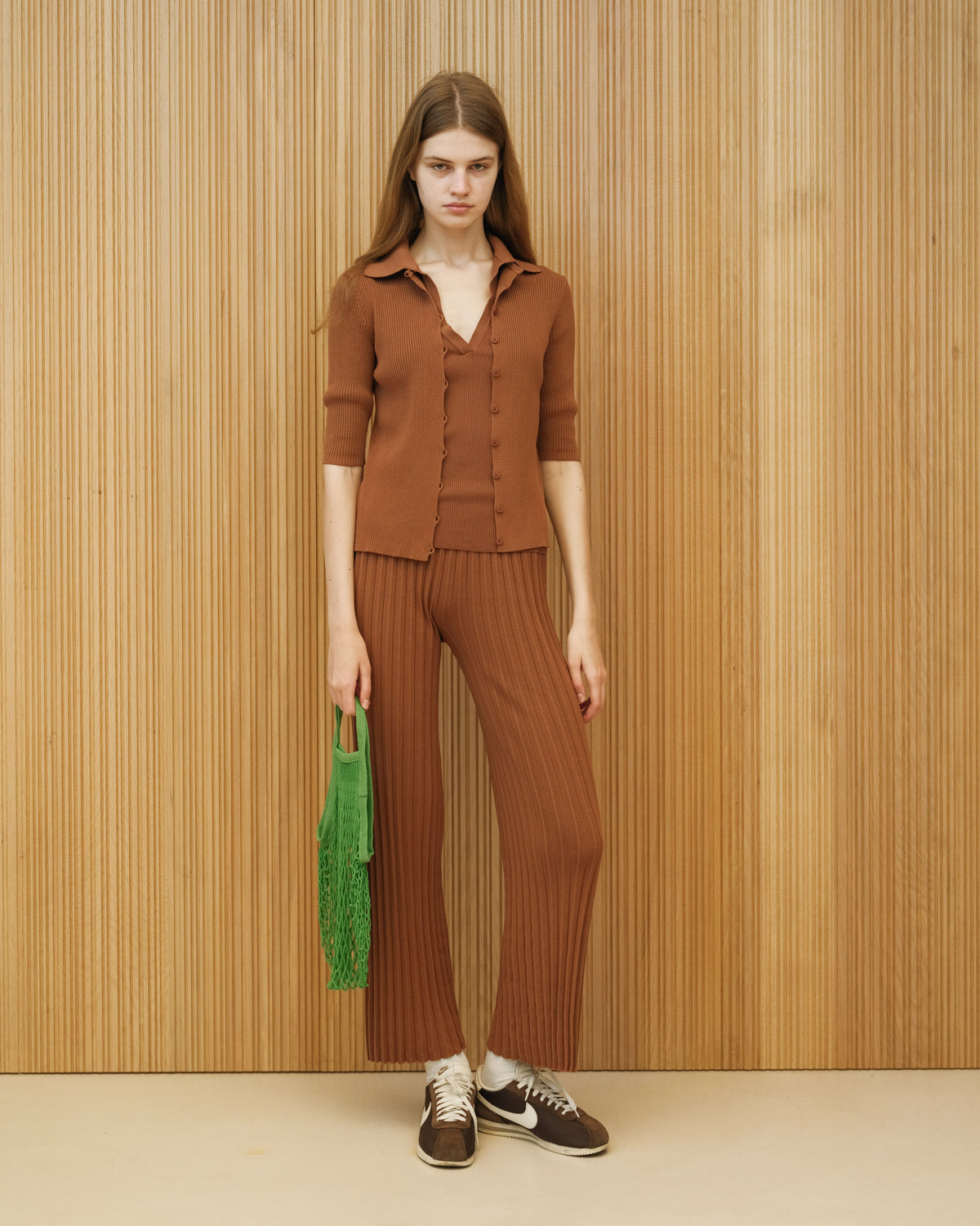 Cotton Ribbed Polo